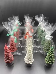3 Christmas Tree Candle Set! Holidays/XMAS Decorations! - Picture 1 of 3