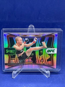 VALENTINA SHEVCHENKO 2021 PANINI SELECT UFC PREMIER LEVEL SILVER PRIZM #129 - Picture 1 of 2
