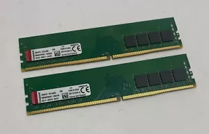 8GB (2 x 4GB) Kingston KVR21N15S8/4 PC3-17000 2133MHz 1Rx8 DDR4 Computer Memory - Picture 1 of 3