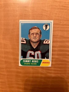 1968 TOPPS FOOTBALL #151 TOMMY NOBIS!! NR-MINT!! (N) $1 SHIPPING!! - Picture 1 of 2