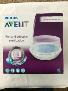 Philips AVENT Baby Bottle Microwave Steam Sterilizer- New - Picture 1 of 5