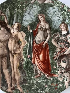 Sandro Botticelli Porcelain Plate Limoges France Allegory of Spring - Picture 1 of 7