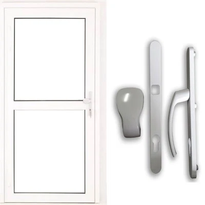 Nebeneingangstür Glastür Ladentür Eingangstür Nebentür Tür Türe Klarglas - Bild 1 von 4