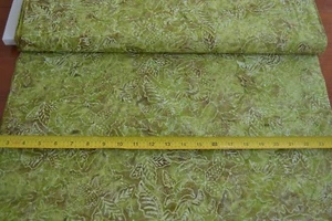 By 1/2 Yd, Greens & Browns Batik Quilt Cotton, Moda/Tidepool Batiks/4302, B321 - Picture 1 of 6