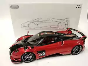 LCD Models Pagani Huayra Roadster BC #20 red 1/18 LCD18008-RE - Foto 1 di 2