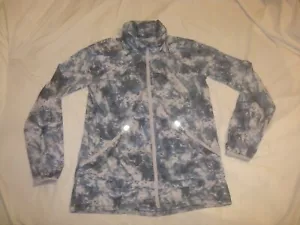 Damen Lululemon Pack It Up Pack It In Blau Batik Reflektierende Kapuzenjacke 6 - Bild 1 von 8