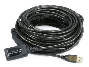 Monoprice 49ft 15M USB 2.0 A Male to A Female Active Extension / Repeater Cab... - Picture 1 of 4