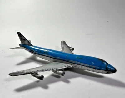 Avión diecast vintage de avión comercial KLM Boeing 747 Foto 1 de 4