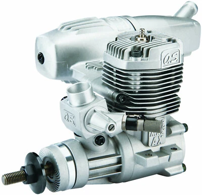 New OS MAX .46 AX II RC Airplane Engine With Muffler Two Stroke #15490 - Image 1 of 3