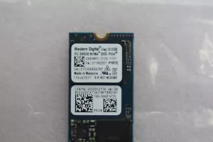 WD SN530 - 512GB SSD NVMe PCIe M.2 2242 SDBPMPZ-512G-1101 - SSS0X54156 - Imagen 1 de 2