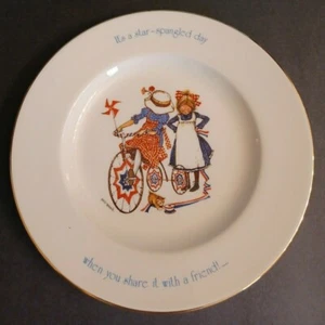 Placa Holly Hobbie Freedom Series "It's a Star Spangled Day When You Share It... - Imagen 1 de 6