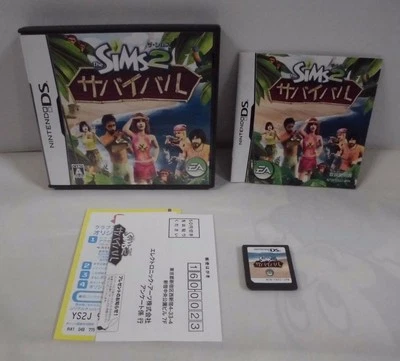 DS -- The Sims 2 Survival -- Can data save! Nintendo DS, JAPAN Game. 50545 - Image 1 of 4