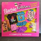 Ensemble cadeau vintage Barbie The Flintstones vêtements amusants pas de prix de réserve 4 modes 1994 #68076