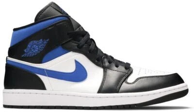 Air Jordan 1 Mid Racer Azul 554724-140 Hombre Talla Foto 1 de 4
