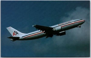 Airplane American Airlines Airbus Undustrie A300-605R N8067A MSN 510 Postcard - Picture 1 of 2