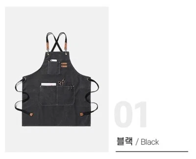 Master Canvas Apron Workwear Uniform Chef Painter Gardener Handyman Waterproof - Image 1 of 4
