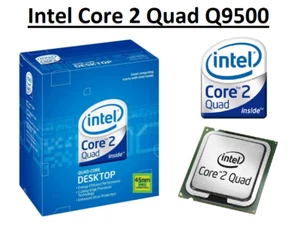Intel Core 2 Quad Q9500 SLGZ4 Quad Core Prozessor 2,83 GHz, Sockel LGA775, 95 W CPU - Bild 1 von 4