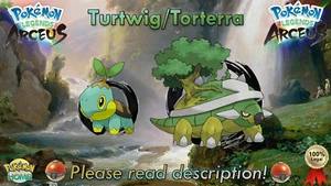 🌈Shiny Non-shiny Alpha Turtwig Torterra 6IV🌈Legends Arceus HOME (💯Legal) - Picture 1 of 81