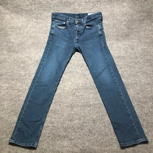 Rag Bone Fit 2 Slim Jeans Mens 33x32 Hipster Preppy Stretch Button Fly Casual - Picture 1 of 19