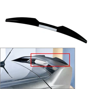 Black Rear Roof Spoiler Wing Lid Extension Flaps For Ford Focus MK3 RS 2010-2017 - Picture 1 of 8