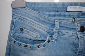CAMBIO Jeans PARLA Vintage Edition mit Schmuckapplikation Stretch gr. 38 - Bild 1 von 13