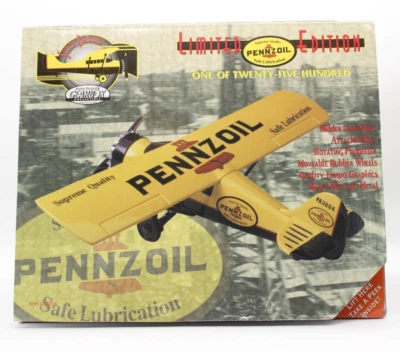 Gearbox Pennzoil Stinson Detroiter Die Cast Model Airplane Replica - Image 1 of 4