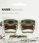 Brass Metal Case Handles, Scrapbooking Embellishments KAISERCRAFT, NEW - TM810