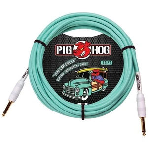 Pig Hog PCH20SG Seafoam Green Instrument Cable 20ft - Picture 1 of 1