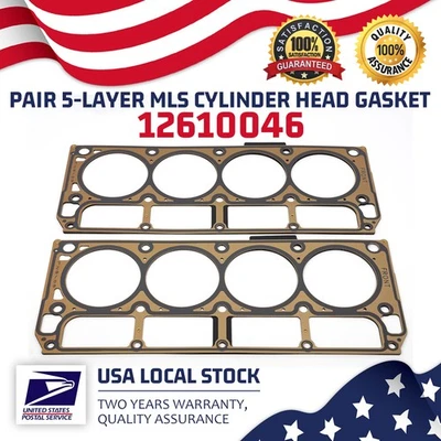 Juntas de culata de motor aptas para GMC Sierra 1500/2500 HD Classic 12610046 Foto 1 de 4