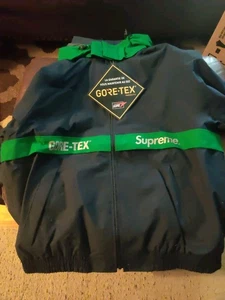 Supreme Gore-Tex Track Jacket XL Navy F/W 18 - Picture 1 of 2