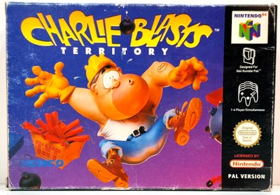 Charlie Blast's Territory / Nintendo 64 / PAL Version / 1999 / OVP / Englisch - Bild 1 von 4