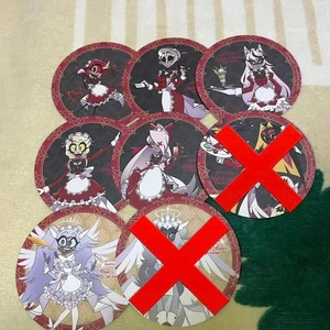 4 Hazbin Hotel Anikafe Coaster Set Of 8 - Picture 1 of 1