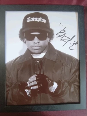 FRAMED Eazy-E of NWA 8x10  signed Autographed Photo Reprint. FREE SHIPPING  - Image 1 of 2