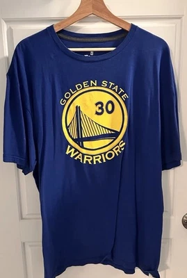 Camiseta Golden State Warriors #30 Curry 2XL Fanáticos Foto 1 de 3