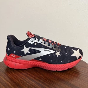 Brooks Launch 8 Stars Run USA Stars And Stripes Men’s Size 9 Running Shoes - Picture 1 of 16