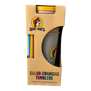 Buc-ee’s Color-Changing Tumblers (5-Pack) Brand New - Picture 1 of 4