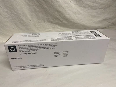 HP 202X High Yield Magenta CF500XM Original LaserJet Toner - Image 1 of 4