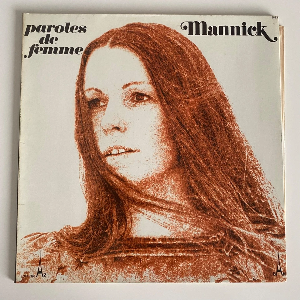 Mannick ‎– Paroles De Femme - 33T LP 12'' - Pop Chanson - Photo 1/1