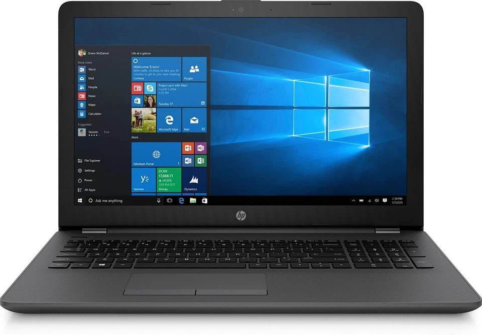 HP Notebook Portatile 15.6", Intel i3, Ram 4Gb, SSD 120GB, Windows 10 - Immagine 1 di 1