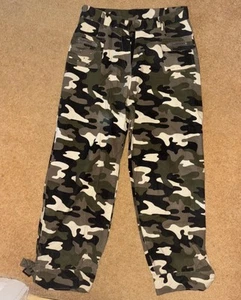 Camouflage Cargo Pants For Women - Picture 1 of 1