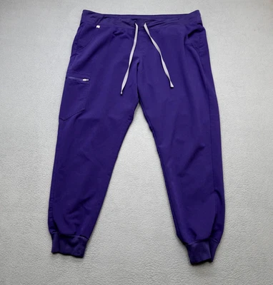 Pantalones Médicos Figs Technical Collection Para Mujer Talla 2XL Azul Marino/Púrpura Foto 1 de 4