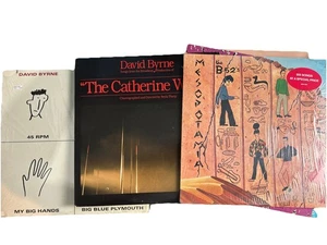 DAVID BYRNE ~ 3 Big Songs  &  The Catherine Wheel" Twyla Tharp & B-52s Vinyl 12" - Picture 1 of 22