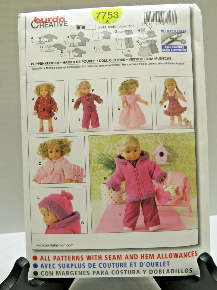 Burda Sewing Pattern 7506 Blouse Plus Size 18-34 - Image 1 of 1