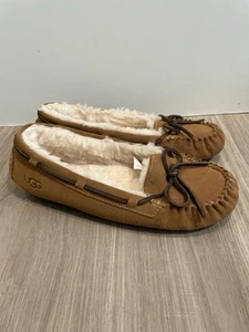 Ugg Women's Bella II UGGplush Lined Slipper Moccasin Size 10 Chestnut-1125912 - Picture 1 of 6