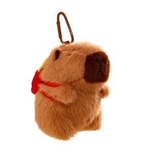 Cute Plush Toy Keychain Capybara Keychain New Bag Charm Gift - Picture 1 of 10