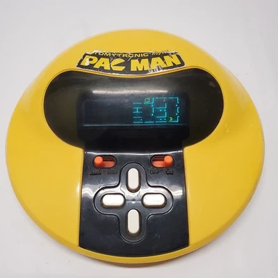 VTG TOMYTRONIC Pac Man Handheld Game Toy Pacman Tomy Video 1981 WORKS! Table - Image 1 of 4