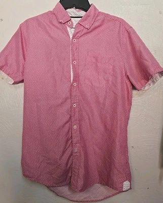 International Report Adult Man Size Small Button Up Casual Long Sleeve Shirt - Image 1 of 4