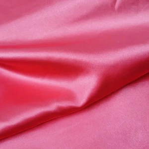 Wholesale Satin Fabrics White Black Plain Solid Charmeuse Satin Material Lining - Picture 1 of 45