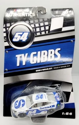 NASCAR Authentics 2024 Ty Gibbs #54 SiriusXM Wave 7 Toy Race Car New  - Image 1 of 4