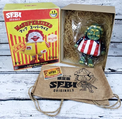 Ron English Popaganda McSupersized 4th Of July 8" Vinyl Figure SFBI Originals - Image 1 of 4